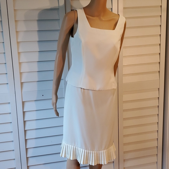 Two-piece Sleeveless Danny & Nicole Dress SUIT perfect for a wedding - Picture 4 of 12